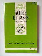 Que Sais-je? N° 1384 Acides Et Bases - Other & Unclassified