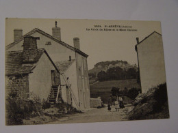 ARDECHE-SAINT AGREVE-5504-LA CROIX DE RIBES ET LE MONT CHINIAC -ANIMEE - Saint Agrève