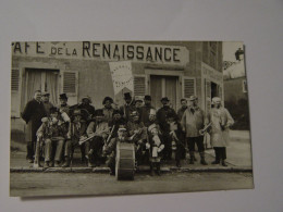 DOUBS-CARTE PHOTO PONTARLIER-FANFARE  DEGUISEE PHOTO DRAGLO - Pontarlier