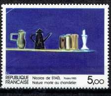 "Nature Morte Au Chandelier" De Nicolas De Staël - Unused Stamps