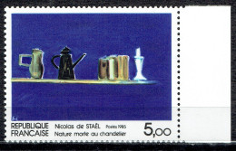 "Nature Morte Au Chandelier" De Nicolas De Staël - Unused Stamps