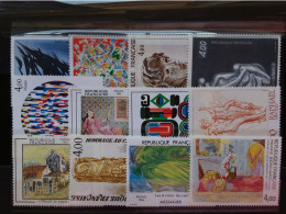 FRANCIA - Arte - Quadri Anni '80 - Nuovi ** (sottofacciale) + Spese Postali - Unused Stamps