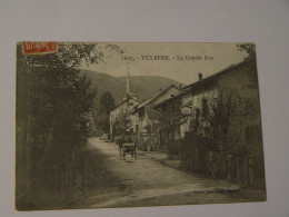 HAUTE SAVOIE-VULBENS-1605-LA GRANDE RUE  ANIMEE - Autres & Non Classés