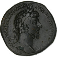 Antonin Le Pieux, Sesterce, 163-164, Rome, Bronze, TTB, RIC:861 - Les Antonins (96 à 192)