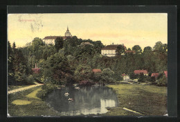 AK Grafenstein, Teich Gegen Schloss  - Tchéquie