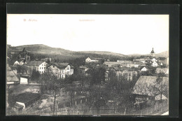 AK Böhm. Aicha, Ortspartie Mit Schlossbezirk  - Czech Republic