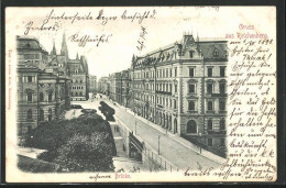 AK Reichenberg / Liberec, Strassenpartie Mit Brücke  - Czech Republic