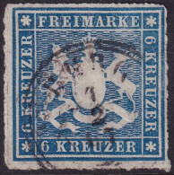 Wurttemberg 1865 Sc 43 Mi 32 Used [..]berg Cancel - Oblitérés