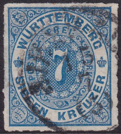 Wurttemberg 1869 Sc 50 Mi 39 Used - Used