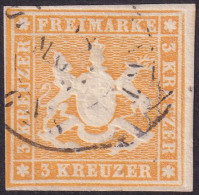 Wurttemberg 1859 Sc 15 Mi 12b Used - Gebraucht