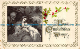 R151925 Greetings. Best Christmas Wishes. Wildt And Kray. 1913 - World