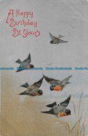 R152600 Greetings. A Happy Birthday Be Yours. Birds. Wildt And Kray. 1908 - World