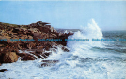 R151295 A Rough Sea Under The Pulpit Rock. St. Marys Scilly. F. E. Gibson. 1973 - Monde