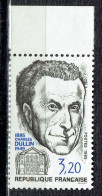 100ème Anniversaire De La Naissance De Charles Dullin - Unused Stamps