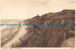 R151307 The Cliffs Cromer. Looking East. No 13100 - Monde