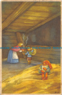 R152619 Old Postcard. Cartoon. Woman With Child In The Room. Nordisk Konst. 1950 - Monde
