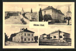AK Mestec Králove, Svenlova Ulice, Okresni Nemocnice, Námesti  - Tchéquie