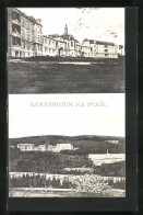 AK Nová Ves Pod Plesi, Zwei Ansichten Vom Sanatorium  - Tchéquie