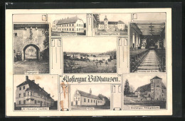 AK Münnerstadt, Gasthaus, Klostergut Bildhausen, Kirche  - Other & Unclassified