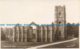 R153301 Fountains Abbey. The Ruins From The East. Walter Scott. No 7266. RP - World