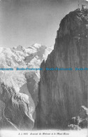 R152660 Sommet Du Brevent Et Le Mont Blanc. J. J - Monde