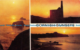 R153318 Cornish Sunsets. Multi View. Salmon. 1980 - Monde