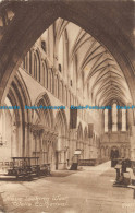 R151994 Nave Looking West. Wells Cathedral. 1923 - Monde