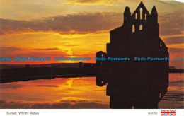 R153333 Sunset Whitby Abbey. Dennis - Monde