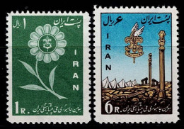 IRN-03- PERSIA (-I-R-A-N-) - 1957 - MNH - SCOUTS-CAMP AND SIMBOLS - Iran