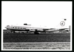 Fotografie Flugzeug Boeing 707, Passagierflugzeug Der Tarom, Kennung YR-ABA  - Luftfahrt