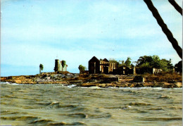 29-5-2024 (6 Z 26) French Guyana (posted To Australia 1987) Kourou Ruin Of Old Penitentiary - Prison