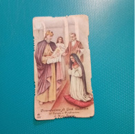 Santino Presentazione Di Gesù Bambino. 1898 - Devotion Images