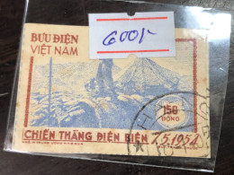 VIET  NAM  NORTH STAMPS-print Test Imperf 1954-(150dong Tren Noc Ham Do Cat Xto Ry On Top Of De Castry S Bunkers)1 Pcs 1 - Viêt-Nam