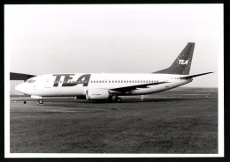 Fotografie Flugzeug Boeing 737, Passagierflugzeug Der TEA, Kennung G-TEAB  - Aviación