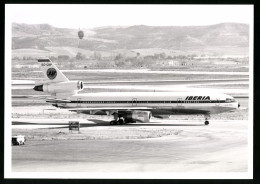 Fotografie Flugzeug Douglas DC-10, Passagierflugzeug Der Iberia, Kennung EC-CBP  - Luftfahrt