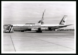 Fotografie Flugzeug Boeing 707, Frachtflugzeug Der U.A.S. Cargo, Kennung SN-ASY  - Aviación