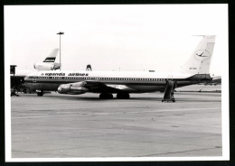 Fotografie Flugzeug Boeing 707, Passagierflugzeug Der Uganda Airlines, Kennung 5X-UAC  - Luchtvaart