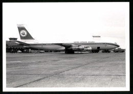 Fotografie Flugzeug Boeing 707, Passagierflugzeug Der United African Airlines, Kennung SA-DIY  - Aviación