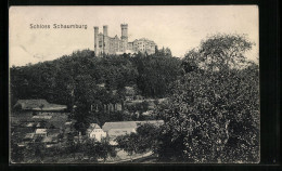 AK Balduinstein, Teilansicht Mit Schloss Schaumburg  - Schaumburg