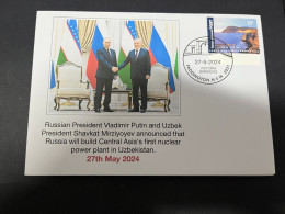 29-5-2024 (6 Z 27) Russian President Vladimir Putin Visit To Uzbekistan And Meeting With President Mirziyoyev - Uzbekistan