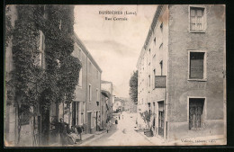 CPA Bussières, Rue Centrale  - Autres & Non Classés