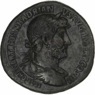 Hadrien, Sesterce, 121, Rome, Bronze, TTB, RIC:474 - La Dinastía Antonina (96 / 192)