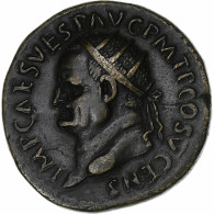 Vespasien, Dupondius, 74, Rome, Bronze, TTB+, RIC:716 - Les Flaviens (69 à 96)