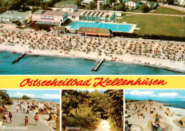 73949442 Kellenhusen_Ostseebad Fliegeraufnahme Kurpromenade Waldweg Strand - Other & Unclassified