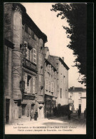 CPA St-Bonnet-le-Chateau, Vieille Maison Flanquée De Tourelles, Rue Chevalier  - Other & Unclassified