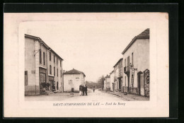 CPA Saint-Symphorien-de-Lay, Fond Du Bourg  - Sonstige & Ohne Zuordnung