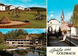 73908107 Goldbach Aschaffenburg Spielplatz Schule Kirche - Other & Unclassified