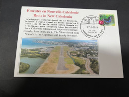 29-5-2024 (6 Z 27) (émeute) Riots In New Caledonia - Nouméa Internatonal Airport May Re-open On 2 June 2024 - Other & Unclassified