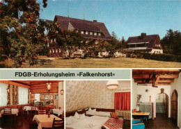 73908073 Falkenhain Altenburg FDGB Erholungsheim Falkenhorst Gaststube Zimmer Di - Altenburg