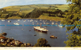 R153340 Royal Yacht Britannia In Dartmouth Harbour. Jarrold. RP - Monde